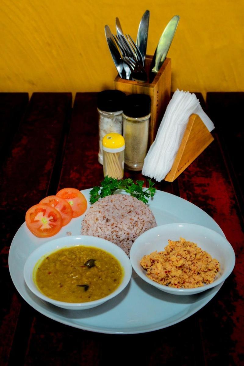 Coconut Style Restaurant & Milinda Guest Otel Unawatuna Dış mekan fotoğraf